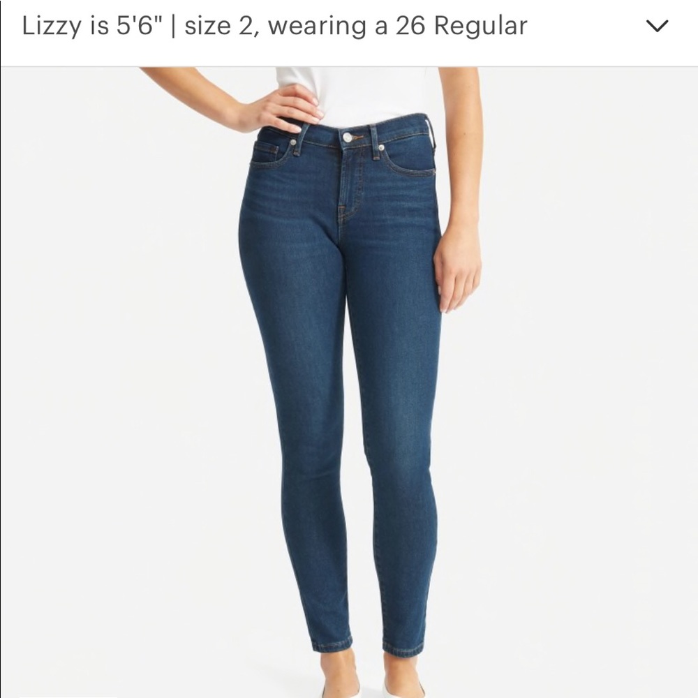 Everlane Authentic Stretch Skinny Jeans